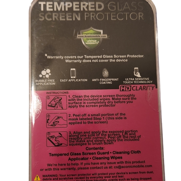 Aconic screen protector iPhone 8/7/6 - Picture 3 of 4